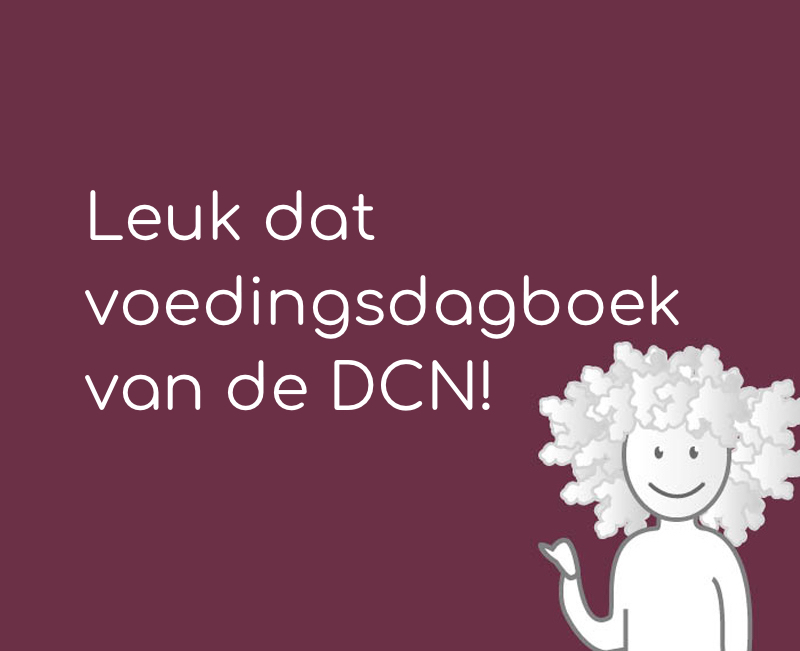 Leuk dat voedingsdagboek van de DCN!